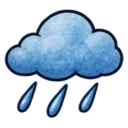 rain cloud illustration