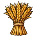 harvest wheat illustration
