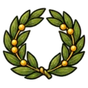 honor wreath illustration